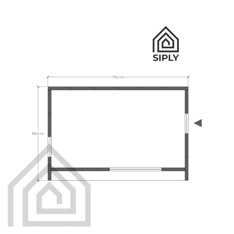 projekt INDYWIDUALNY do 35m² - basic