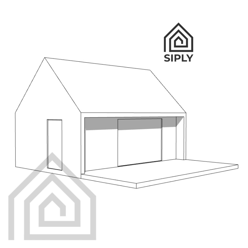 projekt INDYWIDUALNY do 70m² - basic + wizualizacja